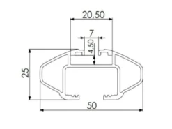 GreenValley offen Dachreling Dachträger Ford TourneoCourier 2024><noscript><img width=