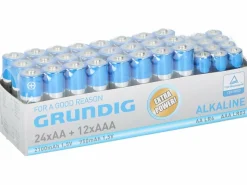 Grundig AA und AAA Batterien - Set von 36