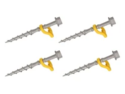 Haba Alu-Camp Schraubheringe 15 cm – 4er-Set