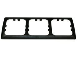 Haba C-line 3-fach Abdeckrahmen - Black
