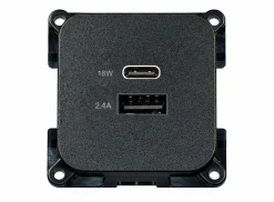 Haba C-line USB A+C Einbausteckdose