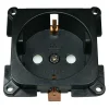 Haba C-line Wandsteckdose - Black