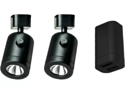 Haba Lanciano 2x Railspot mit USB-Aufladeadapter Starterset