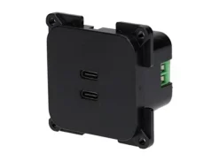HABA 2x USB-C-Einbaudose