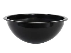 Halbrundes Waschbecken NavyLoad 30 cm - Schwarz