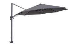 Hawaii Sonnenschirm - Ø350 cm - carbon schwarz - dunkel grau