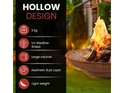 HEAT Outdoor Living Classic Ø60cm Feuerschale - Brown
