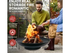 HEAT Outdoor Living Classic Ø80cm Feuerschale - Black