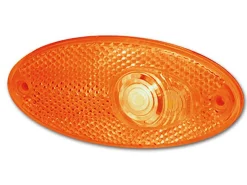 Hella orange ovale LED-Seitenmarkierungsleuchte