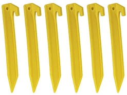 HEM ABS 23 cm zelthering - Set von 6