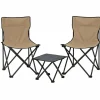 Hem camping set 3-teilig mit 2 stühlen und tisch
