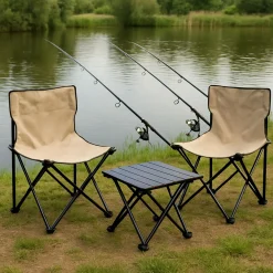 Hem camping set 3-teilig mit 2 stühlen und tisch
