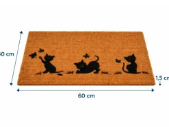 HEM Katzen Kokos Fußmatte