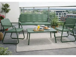 HEM Personen Stahl-Lounge-Set - Green