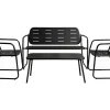 HEM Personen Stahl-Lounge-Set - Black