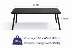 HEM Personen Stahl-Lounge-Set - Black