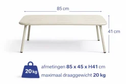 HEM Personen Stahl-Lounge-Set - Ecru