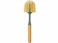 Hem spülset bambusbürste mit abtropfmatte - Green