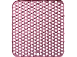 Hem 29,5x26 cm rutschfeste abtropfmatte aus silikon - pink