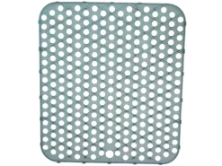 Hem 29,5x26 cm rutschfeste abtropfmatte aus silikon - lightblue