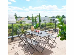 Hesperide HIXA Greensborro Gartenstühl - Set von 4