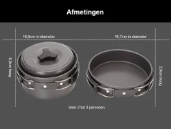 Hikr 22-teiliges komplettes Pfannenset
