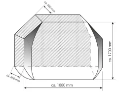 Hindermann Basic ZWOO Fahrradschutzhülle – 4 Fahrräder