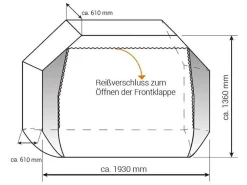 Hindermann Concept ZWOO Fahrradabdeckung - 4 Fahrräder