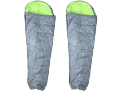 HIXA Polyester 2er-Set Schlafsäcke - Green