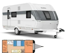 Hobby De Luxe 490 KMF 2026 Wohnwagen