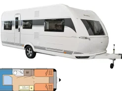 Hobby Maxia 585 UL Wohnwagen