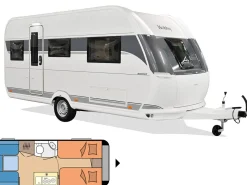 Hobby On Tour 460 DL 2026 Aktions-Modell Wohnwagen