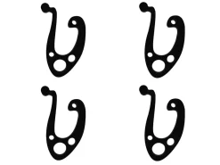 Hooky Wohnwagenschienenhaken - Set von 4
