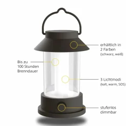 Horntools dimmbare Campinglampe - White