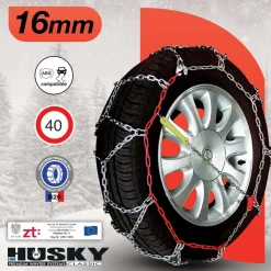 Husky Professional 250 Schneekette - Set von 2