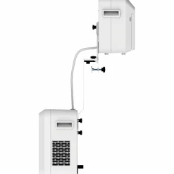Hyckes HyBreeze Air Tragbare Split unit Klimaanlage
