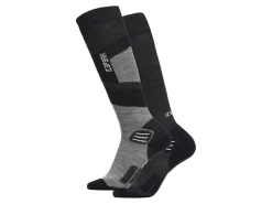 Icepeak Itasca Skisocken - Lead Grey