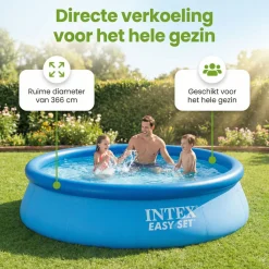 Intex easy set 366x76cm pool