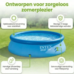 Intex easy set 396x84cm pool