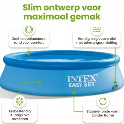 Intex easy set 305x76cm pool – 3-teilig