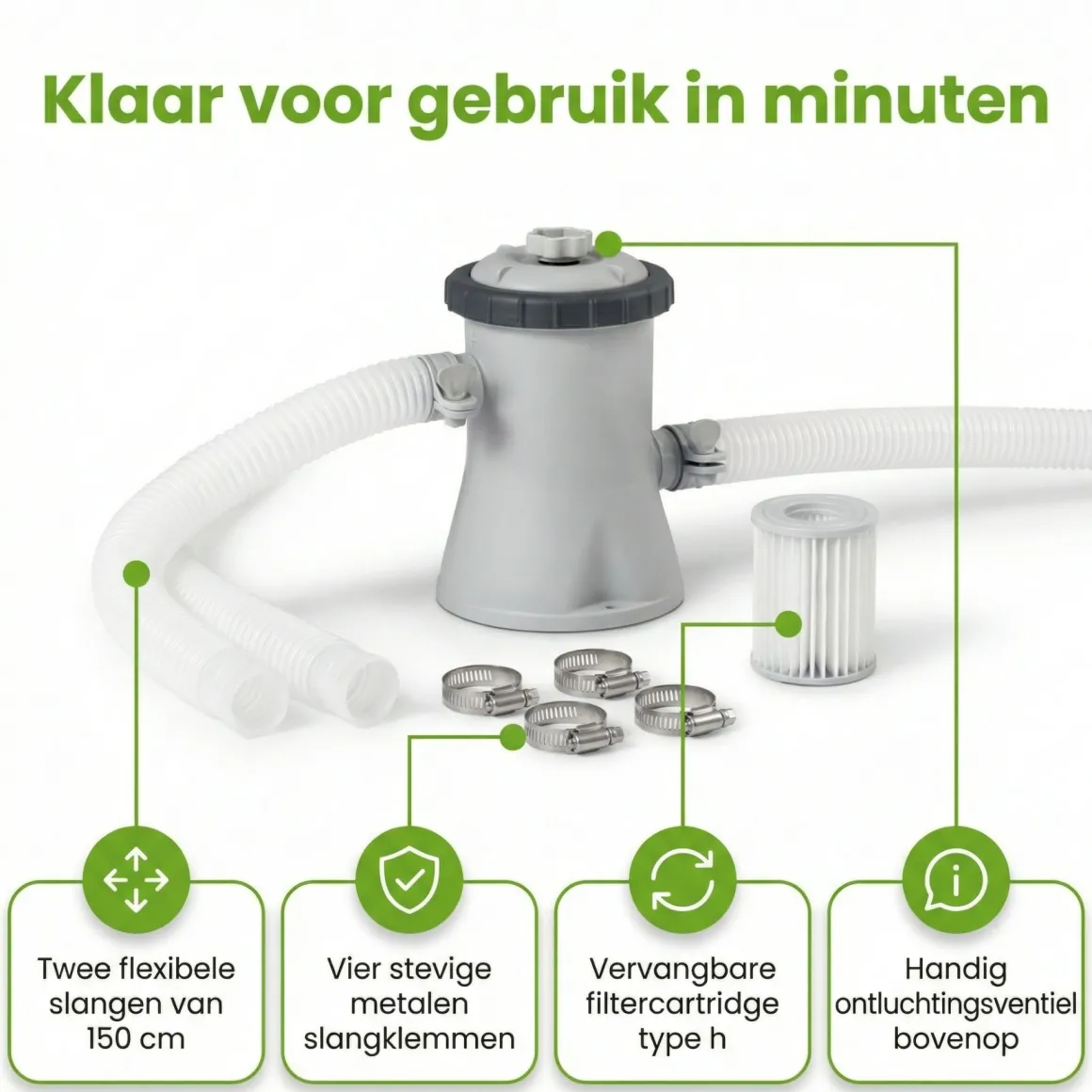 Intex 28602GS Filterpumpe - 1.250 l/u