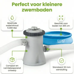 Intex 28602GS Filterpumpe - 1.250 l/u
