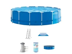 Intex metal frame 457x122cm pool – 6-teilig