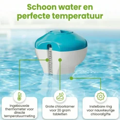 Intex 29043NP chlordosierer mit thermometer