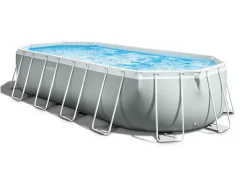 Intex Prism 610 x 305 x 122 cm Rahmen ovaler Pool