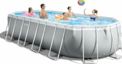 Intex Prism 610 x 305 x 122 cm Rahmen ovaler Pool