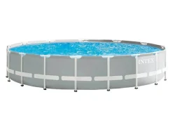 Intex Prism Frame 610 cm Pool mit Filterpumpe