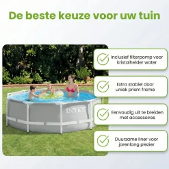 Intex prism frame 305x76cm pool – 3-teilig