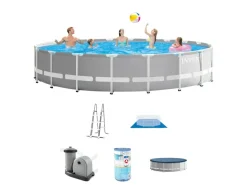 Intex prism frame 610x132cm pool – 6-teilig