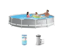 Intex prism frame 366x76cm pool – 3-teilig